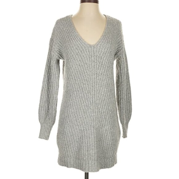 American Eagle Outfitters Gray Sweater Dress - Picture 1 of 4